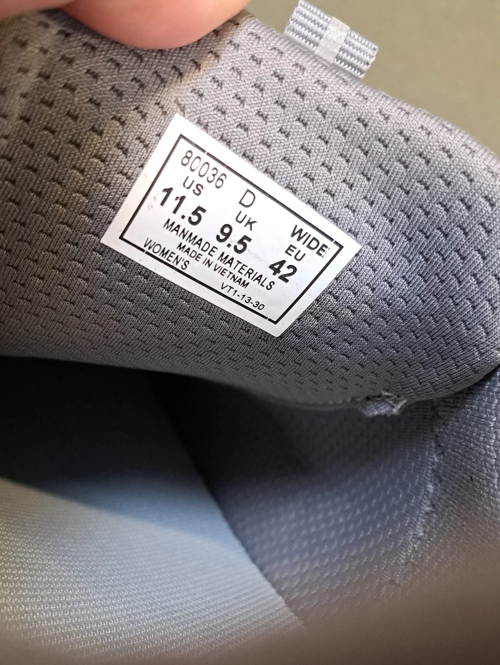 Orthofeet Kita Hands-Free - Color: Gray Glitter - Size: Womens 11.5 Wide (D)